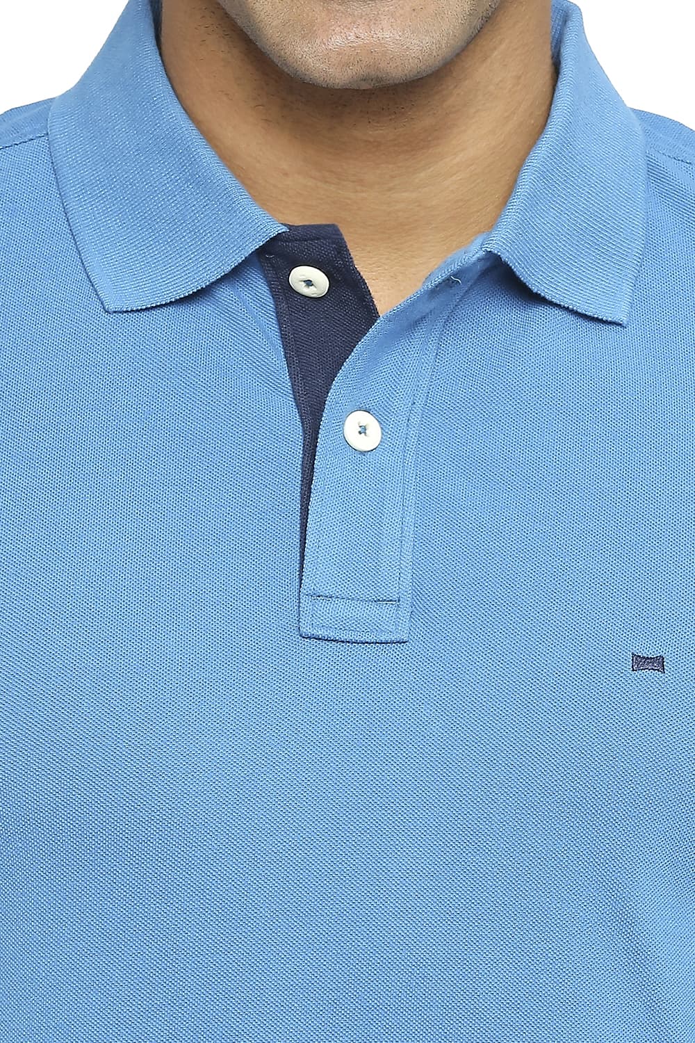 BLUE COLOURE HALF SLEEVES T-SHIRT