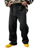 ASTHETIC BLACK BAGGY TRACKPANT