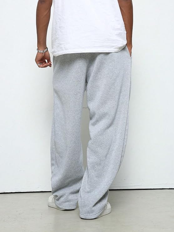 ASTHETIC LIGHT GREY BAGGY TRACKPANT